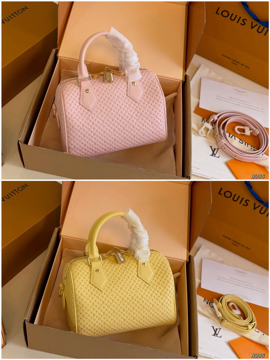LV Speedy Handbag Adjustable Strap Crossbody Top Handle Daily Use Commute Ready